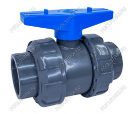 Кран шаровый d20 (уплотнение TPV, остальное EPDM) с муфтовым окончанием AQUAVIVA Кран шаровый d20 (уплотнение TPV, остальное EPDM) с муфтовым окончанием AQUAVIVA