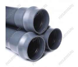 Труба Aquaviva НПВХ SDR17 d160*9.5 L-3000 (штука) Труба Aquaviva НПВХ SDR17 d160*9.5 L-3000 (штука)